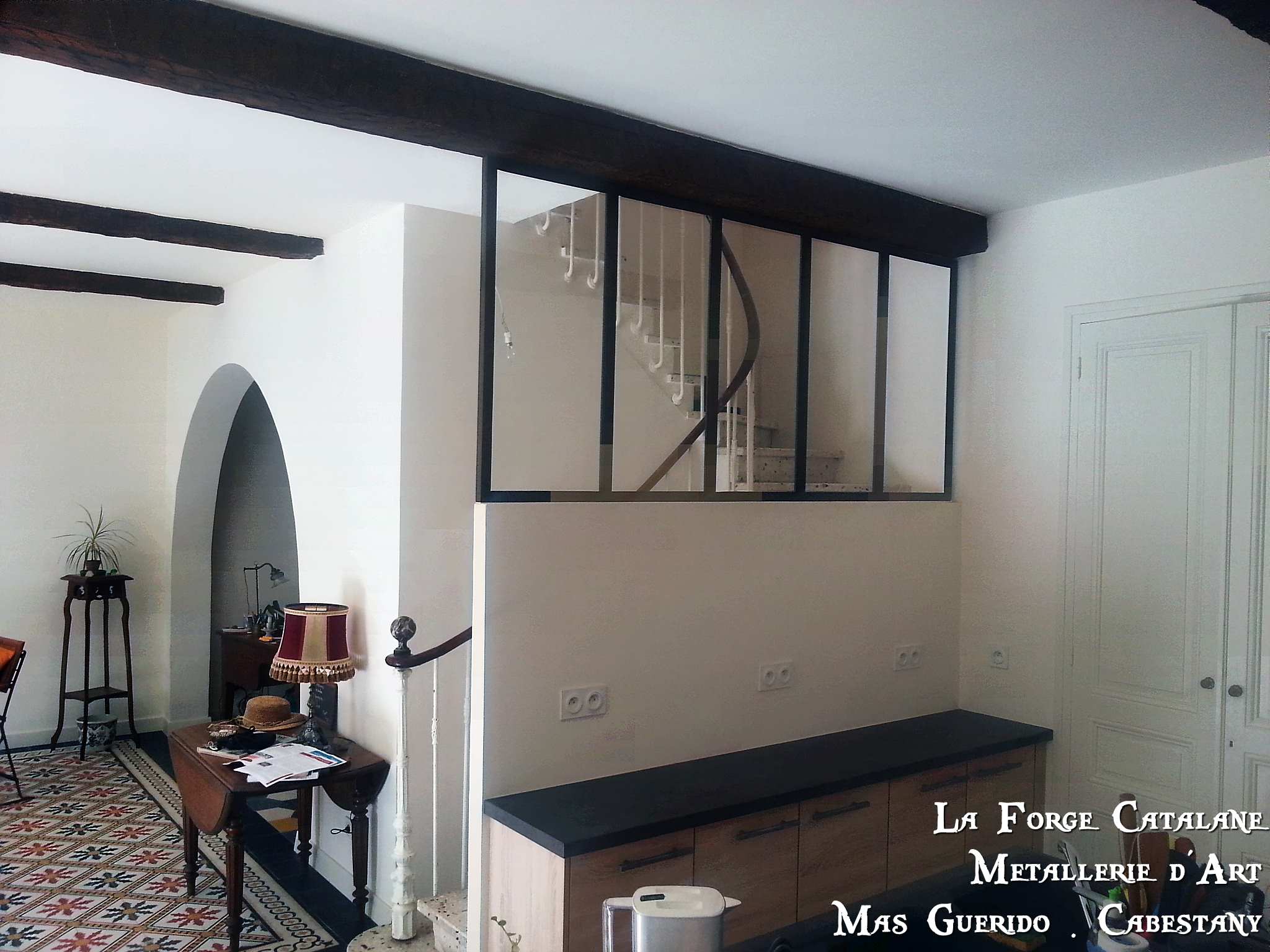 verriere type ancien atelier escalier 3 Forge Catalane.jpg